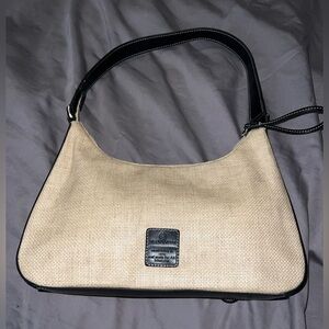 Liz Claiborne Burlap Purse